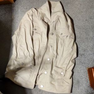 CJ Banks Button up 1X Jacket